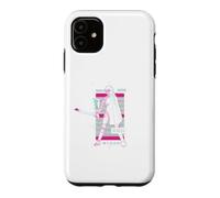 Custodia per iPhone 11 M3GAN Neon Combat Mode Schematic Design