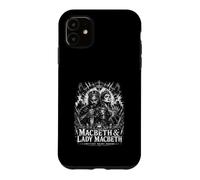 Custodia per iPhone 11 Macbeth e Lady Macbeth ambizione disegnano pugnali