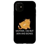 Custodia per iPhone 11 Madre gatto Io sono solo pelle e ossa