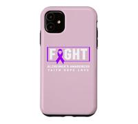 Custodia per iPhone 11 Maglietta per la consapevolezza della demenza - AlZ combatte la consapevolezza dell'Alzheimer