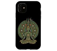 Custodia per iPhone 11 Mandala meditazione spirituale Dot Art