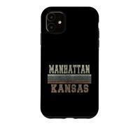 Custodia per iPhone 11 Manhattan retrò Kansas