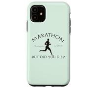 Custodia per iPhone 11 MARATONA MA SEI MORTO? Pheidippides 490 BC Running Meme