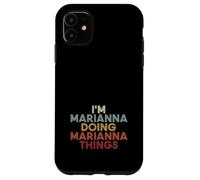 Custodia per iPhone 11 Marianna Name Marianna Personalized Name First Given