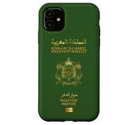 Custodia per iPhone 11 Marocoo Passaporto Stemma, Regno del Marocco