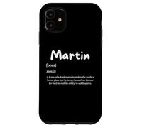 Custodia per iPhone 11 Martin Definition Personalized Golf Dad Costume For Martins