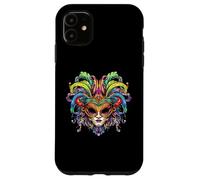 Custodia per iPhone 11 Maschera di Carnevale Veneziana per Uomo e Donna
