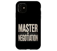 Custodia per iPhone 11 Master Of Negotiation Persuasive Skills Deal -