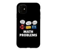 Custodia per iPhone 11 Math Problems Symbols Funny Back to School Men Women Kids