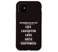 Custodia per iPhone 11 Mathematics of Life Complex Equation Formula Math Lover Fun