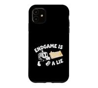 Custodia per iPhone 11 Mechanical Keyboard Endgame Is A Lie Custom Keeb Mascot