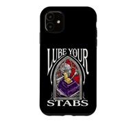 Custodia per iPhone 11 Mechanical Keyboard Modder Lube Your Stabs