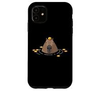 Custodia per iPhone 11 Mens Womens Kids Girls Oranges Meme Lover Capybara