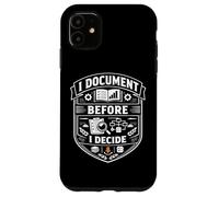 Custodia per iPhone 11 Mentalità della documentazione per professionisti guidati dai processi