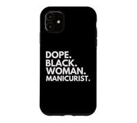 Custodia per iPhone 11 Mese della storia dei neri potenziato dalla manicure per donne di colore