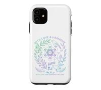 Custodia per iPhone 11 Metatron Cube con amore e armonia