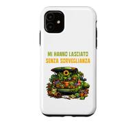Custodia per iPhone 11 Mi Hanno Lasciato Senza Sorveglianza Giardinaggio Divertente