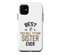 Custodia per iPhone 11 Miglior Pied Ball Python Sister Ever Cute Piebald Snake