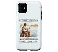 Custodia per iPhone 11 Migliori Uomini Pesca Negli Anni Settanta Anni 70 Pescatore Nonno