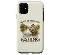 Custodia per iPhone 11 Migliori Uomini Pesca Negli Anni Settanta Anni 70 Pescatore Nonno