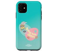Custodia per iPhone 11 Minions Dave Easter Spring Into Action