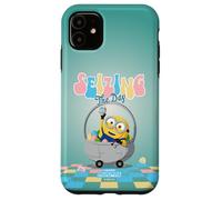 Custodia per iPhone 11 Minions Easter Seizing The Day