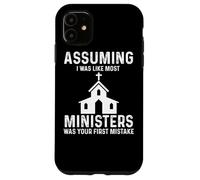 Custodia per iPhone 11 Minister Apparel - Divertente design dei migliori ministri