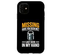 Custodia per iPhone 11 Missing Have You Seen Me 10MM Socket Car Guy Meccanico