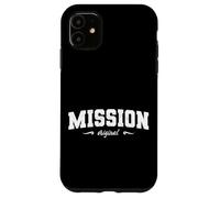 Custodia per iPhone 11 Missione originale Texas Retro Hometown Nome Mission Original