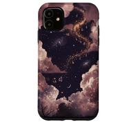 Custodia per iPhone 11 Mistico cielo notturno grafico Pozioni incantate e celesti