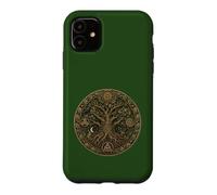 Custodia per iPhone 11 Mitologia celtica dei boschi druidi della quercia sacra