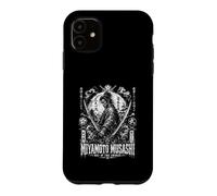 Custodia per iPhone 11 Miyamoto Musashi La Via delle Due Spade Samurai