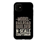 Custodia per iPhone 11 Modellista Ferroviario Scala N Costruttore Plastici