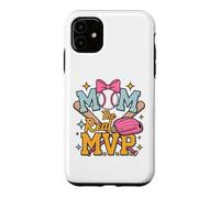 Custodia per iPhone 11 Mom, The Real Most Valuable Person, Funny Baseball