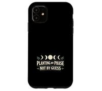 Custodia per iPhone 11 Moon Garden, pianta da giardino lunare di The Moon Gardening