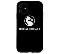 Custodia per iPhone 11 Mortal Kombat X Dragon Logo