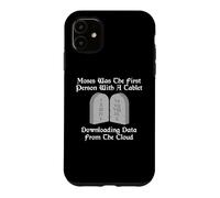 Custodia per iPhone 11 Moses Was The First Person With A Tablet Download From Cloud