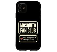 Custodia per iPhone 11 Mosquito Fan Club 942 Mosquitos Liked Your Post