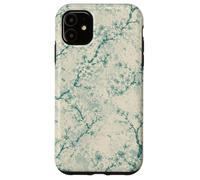 Custodia per iPhone 11 Motivo floreale Cherry Blossom Botanical Vintage Nature