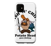 Custodia per iPhone 11 Mr Potato Head Classic Fish N Chips