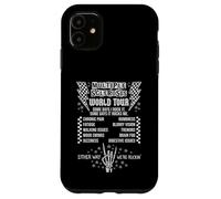 Custodia per iPhone 11 Multiple Sclerosis World Tour Rock And Roll Awareness