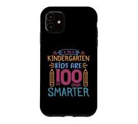Custodia per iPhone 11 My Kindergarten Kids Are 100 Days Smarter Back To School