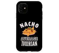 Custodia per iPhone 11 Nacho Average Ivorian Orgoglio Costa d'Avorio Orgoglio Cinco de Mayo