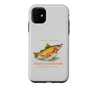 Custodia per iPhone 11 Native Waters Endless Adventure Trota tagliagola Rio Grande