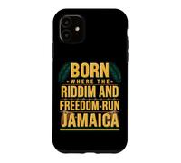 Custodia per iPhone 11 Nato dove Riddim e la libertà corrono l'indipendenza giamaicana