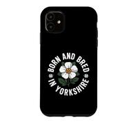 Custodia per iPhone 11 Nato e cresciuto nello Yorkshire, Contea di White Rose