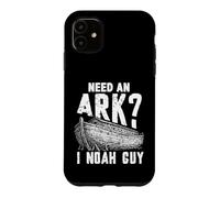 Custodia per iPhone 11 Need an Ark I Noah Guy Funny Christian Men Women Humour