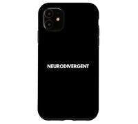 Custodia per iPhone 11 Neurodivergente, Autismo, ADHD, Dislessia, Neurodiversità Orgoglio