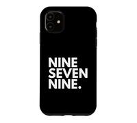 Custodia per iPhone 11 NINE SEVEN NINE Codice area 979 College Station TX Texas Stati Uniti d'America