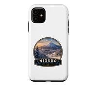 Custodia per iPhone 11 Niseko Japan Ski Adventure Vacanze invernali